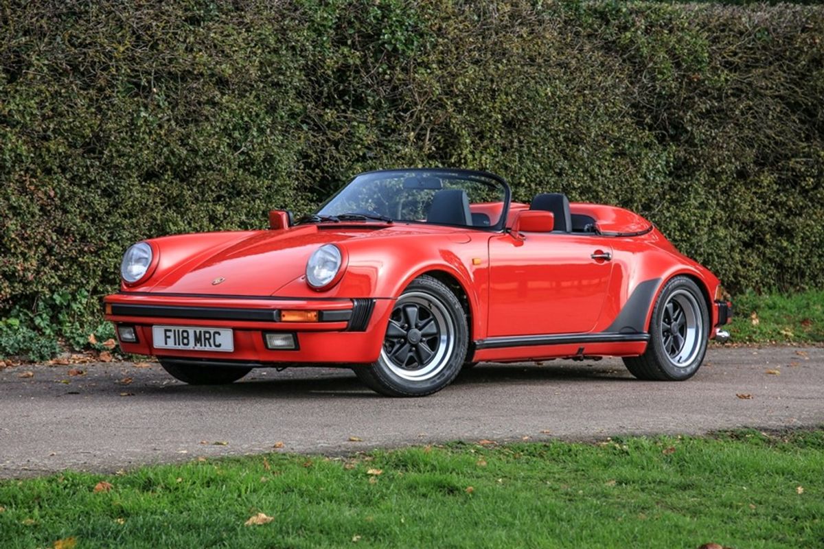 1989 Porsche 911/930 Speedster at Brooklands Sale